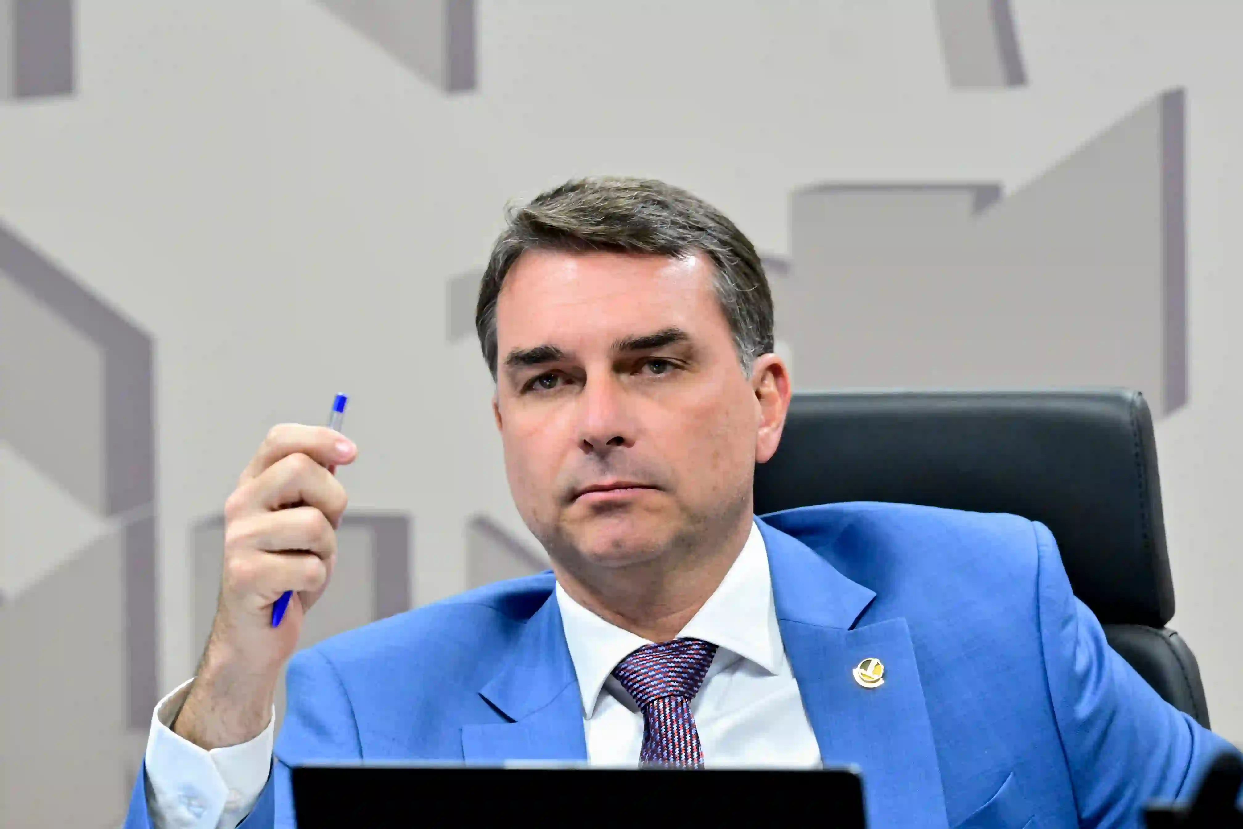 Senador Flávio Bolsonaro (PL-RJ), 28 de abril de 2026.