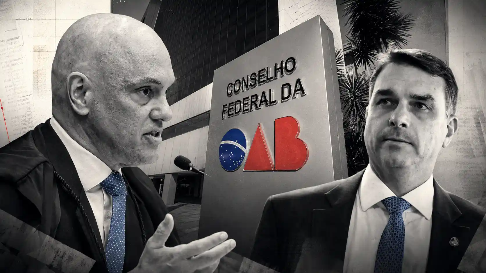 OAB pede a Moraes contato reservado entre Flávio e Bolsonaro como advogado