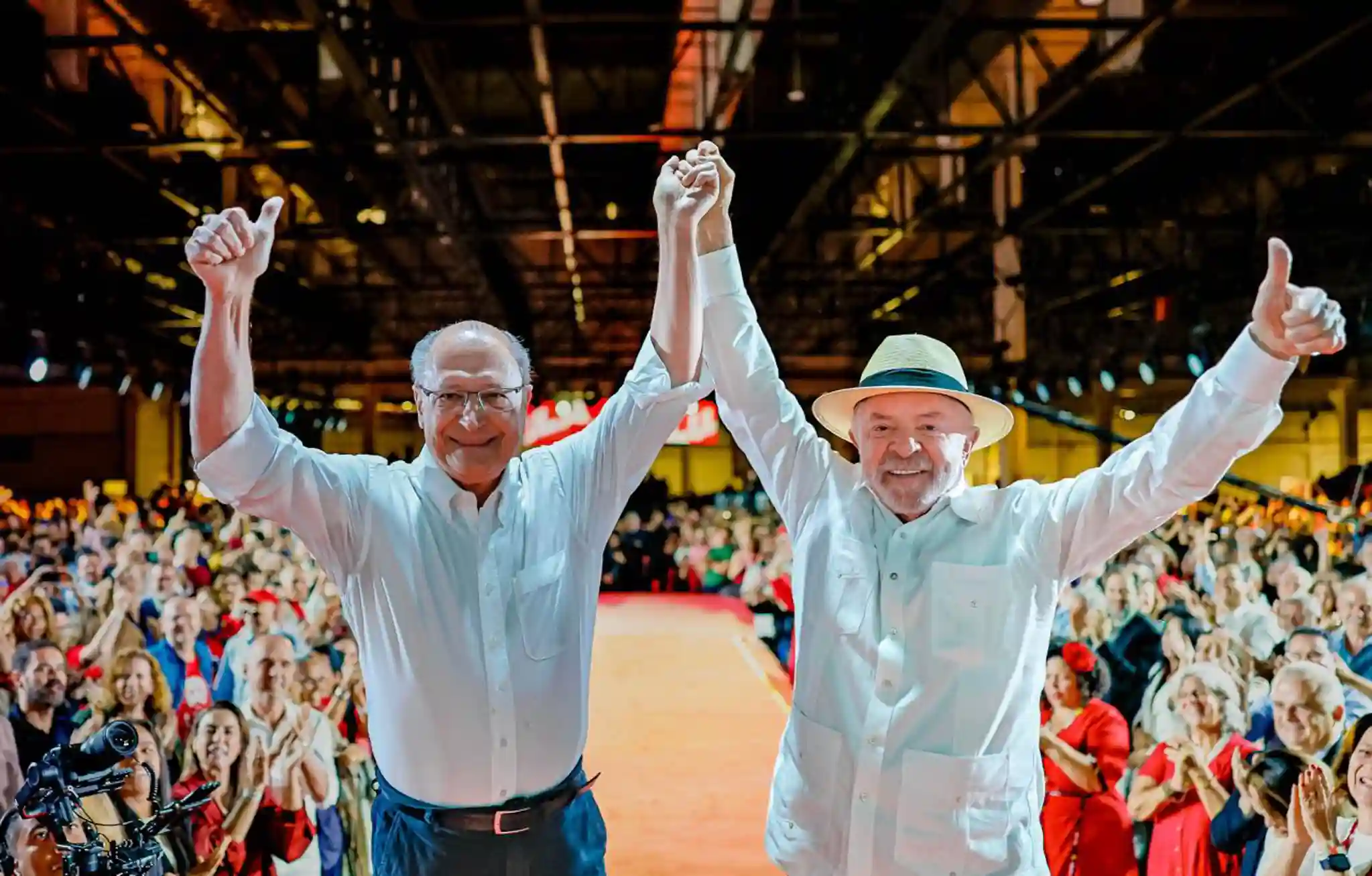 Presidente da República, Luiz Inácio Lula da Silva, durante convenção Federação Brasil da Esperança, no Expo Center Norte, São Paulo - SP, 02 de agosto de 2026.