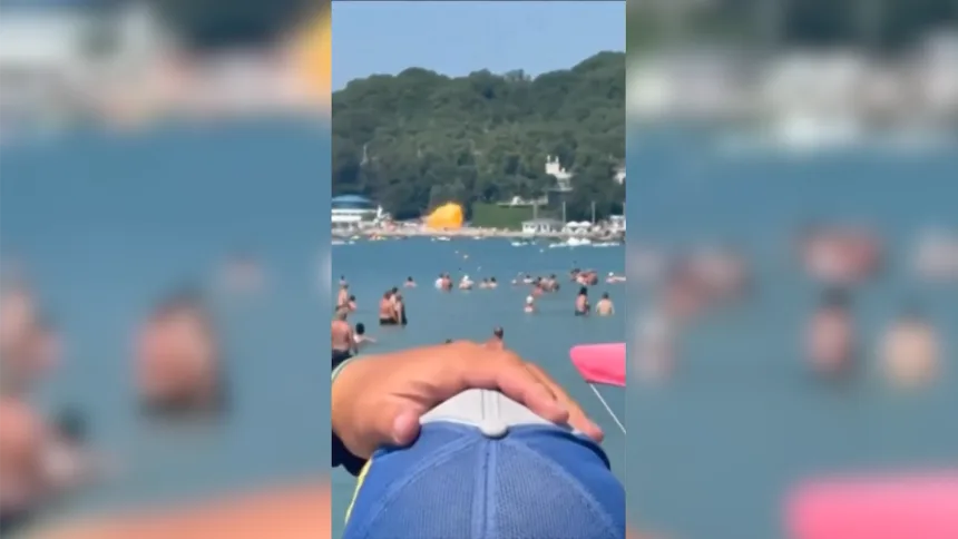 Drone ucraniano explode em praia lotada na Rússia e mata 7, incluindo 3 crianças