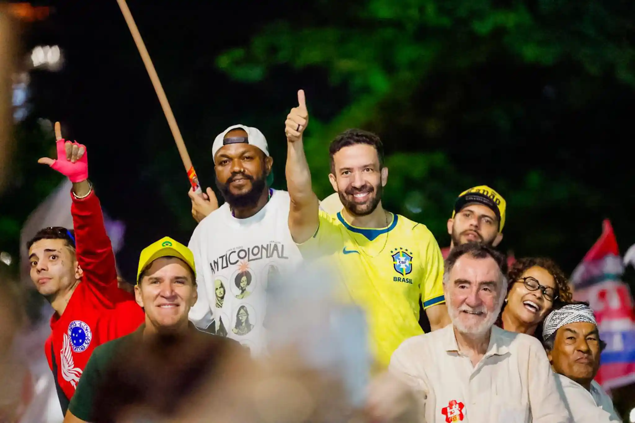 Caminhada com Lula em Belo Horizonte, 21 de outubro de 2026.